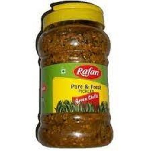 Pure And Fresh Green Chilli Pickles