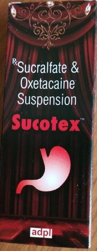 Sucralfate And Oxetacaine Suspension Syrup Organic Medicine