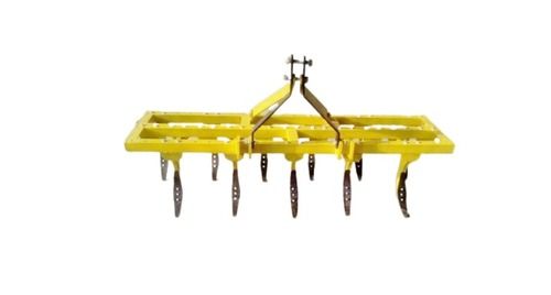 Yellow Color Tractor Cultivator For Agriculture Use With Iron Body