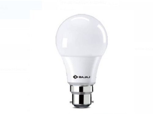 5 Watt Bajaj Led Bulb, White Color Plastic Material, Related Voltage 220V Application: Homes