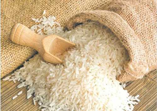 Organic Medium Grain Basmati Rice - White Color 100% Pure Machine Cleaned Ready To Cook High Elongation After Cooking