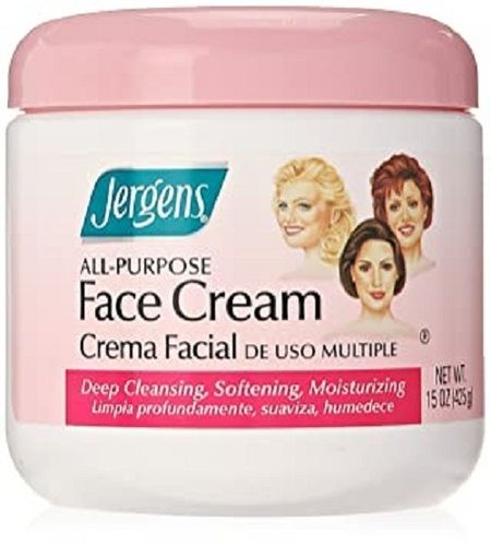 Deep Cleansing Softening And Moisturizing Skin Jergens All Purpose Facial Cream Best For: Daily Use