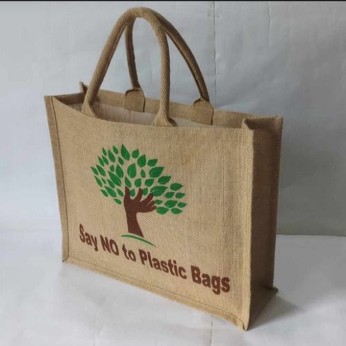 Eco-Friendly Jute Tote With Front Pocket | Totally Promotional