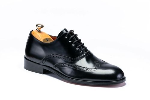 Black Brown Mens 100% Leather Formal Shoes