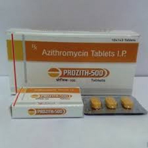 Prozith-500 Tablets For Treat Infections Staphylococcus Aureus Streptococcus Pyogenes Haemophilus Influenzae And Others Medicine Raw Materials