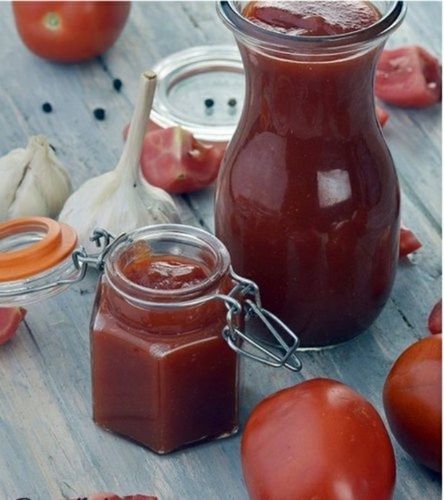 Delicious Taste Red And Fresh Tomato Ketchup Bottle With 3 Months Shelf Life And Rich In Vitamin A & C