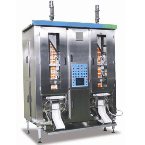 सॉलिड हाई स्ट्रेंथ स्टेनलेस स्टील ऑटोमैटिक गैल्वेनाइज्ड आयरन ऑयल पाउच पैकिंग मशीन की क्षमता: 70 पीसी/मिनट