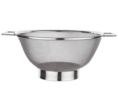 Silver Stainless Steel Basket Strainer, Size 9 Cm, Stops Rubbish From Blocking Your Drains