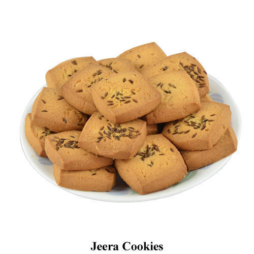 100 Percent Fresh And Pure Square Crispy Jeera Non Egg Less Butter Cookies