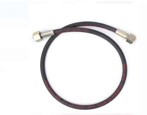 10Mm Flexible Hydraulic Hose Pipe With 1 Meter Long & Uv Resistance Application: Industrial