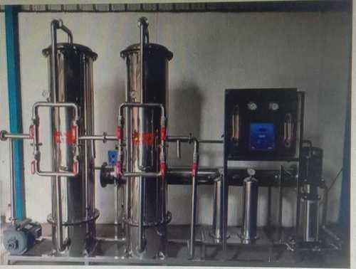 500 Lph Stainless Steel Automatic Ro Plant For Water Purification