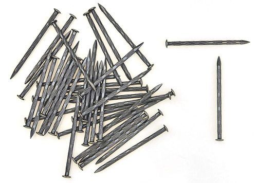 5x100 Mm - 3.9 Inch 100 Pcs (3.10 Lb) Hardened High Carbon Steel Nails For Masonry And Metal Plates (Iron)
