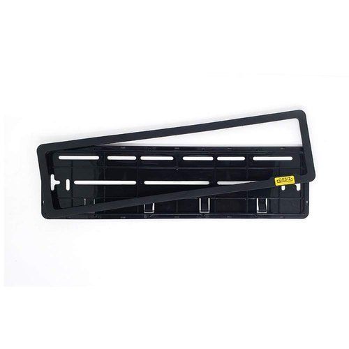 6mm Thick Black Plastic Number Plate Frame