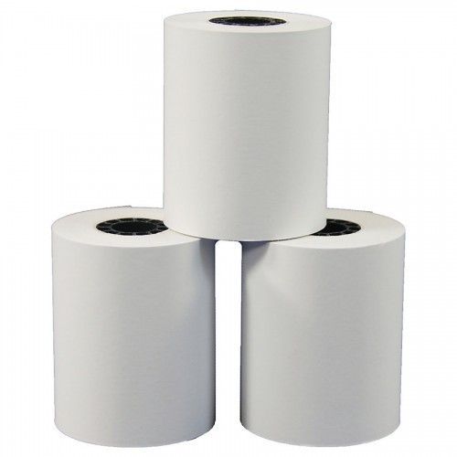 8mm Plain White Color Billing Thermal Paper Roll With 80GSM for Industrial Use