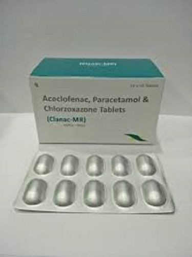 Aceclofenac, Paracetamol & Chlorzoxazone Tablets General Medicines