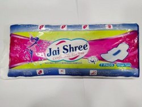 Anti-Bacterial High-Absorbent Extra Large Jai Shree Cotton Sanitary Pad Age Group: Adults