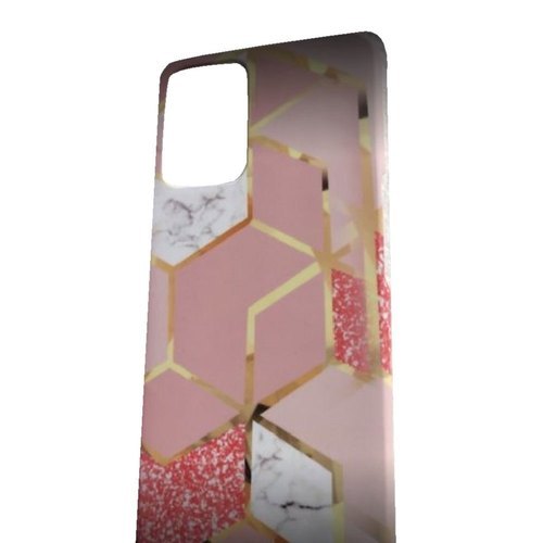 Attractive Design, Color And Durable Construction Pink Printed Fancy Mobile Back Cover Design: Bar