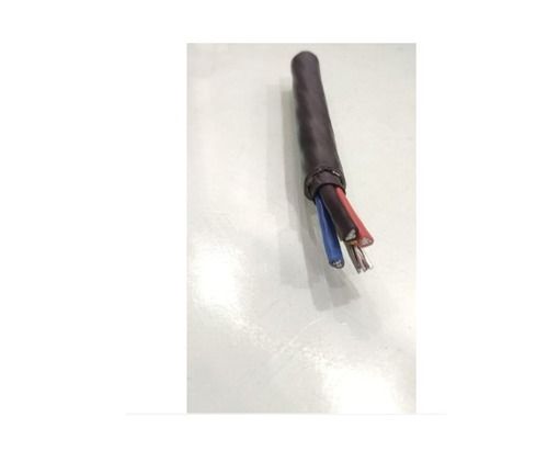 Black Color 4 Core Aluminium Armoured Cable, Size 16 Sqmm, Pvc Insulated Cable Conductor Material: Aluminum