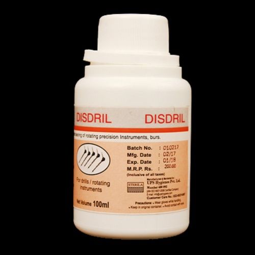 Disdril Potassium Hydroxide And Propylene Glycol Liquid Disinfectant For Rotating Instruments
