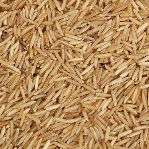 Medium Grains Brown Basmati Rice With 1 Year Shelf Life And rich In Vitamin B1, B6 And E