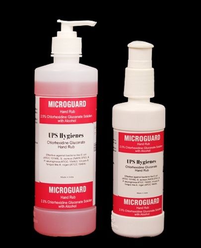 Microguard Chlorhexidine Alcoholic Based Hand Disinfectant Rub Sanitizer Age Group: Adults