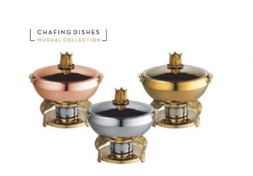 Mughal Collection Round Shape Chafing Dish