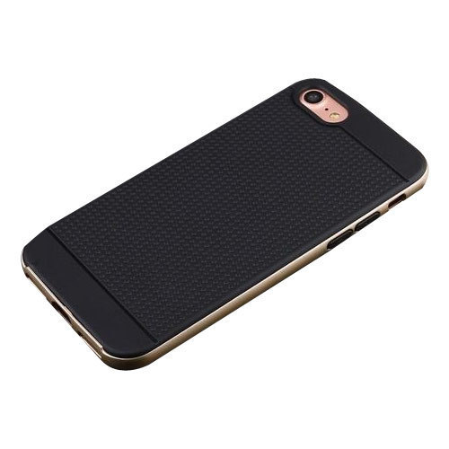 Shock Absorber, Sleek and Trendy Design Black Carbon Fibre Mobile Back Cover