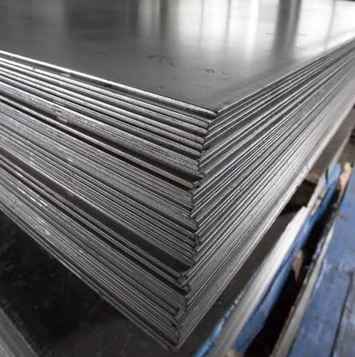 Stainless Steel Plates, Rectangular Shape And Polished Surface, Grey Color