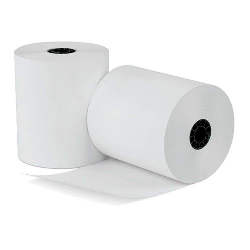 Wholesale Price 4mm Plain White Color Thermal Paper Roll With 80GSM