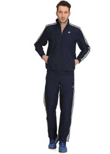  Polyester Regular Fit Breathable And Washable Full Sleeve Track Suit For Mens
