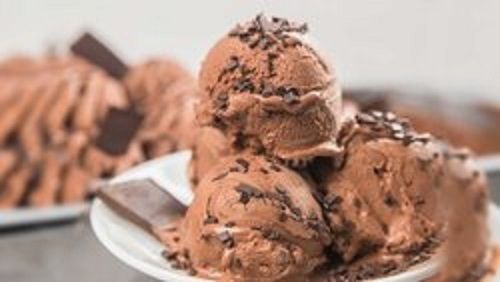  Sweet Tasty Delicious Yummy Chocolate Ice Cream Flavor With Low Fat And Calories 