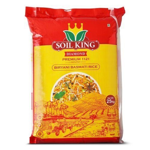 100 Percent Natural And Healthy Long Grain White Soil King Biryani Basmati Rice