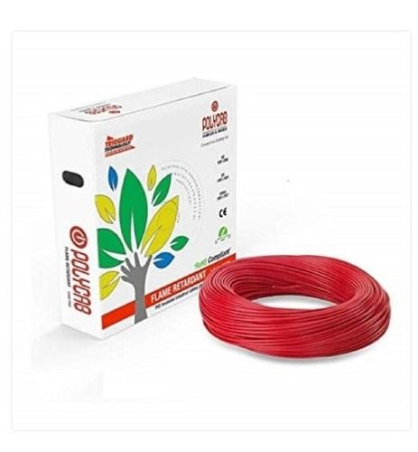 90 Meter 0.5 To 10 Sqmm Polycab Frls Wire Used For Building Connection Application: Underground