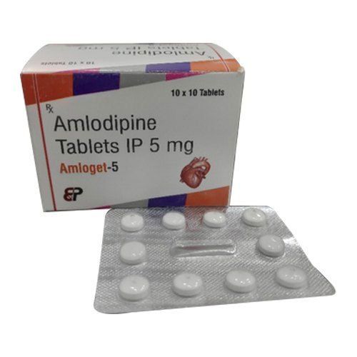Amlodipine 5mg 10x10 Tablets Pack 