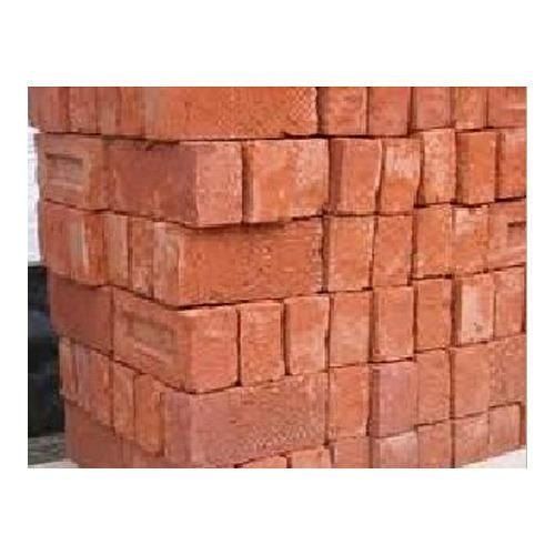 Clean Long Lasting Solid Durable Waterproof Strongest Rectangular Red Bricks For Constructions Use