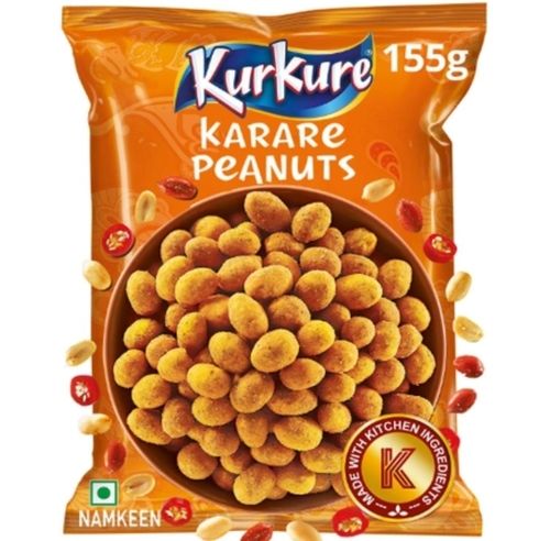 Delicious Rich Natural Salty Taste Crunchy And Crispy Kurkure Peanuts Namkeen Processing Type: Machine Made