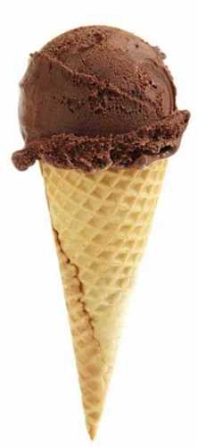 Hygienic Prepared Mouthwatering Taste And No Added Preservative Chocolate Cone Ice Cream