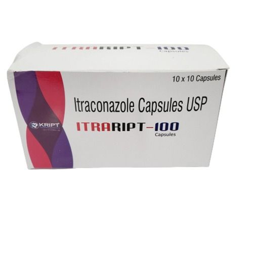 Itraript-100 Itraconazole Antifungal Capsules, 10X10 Blister Pack General Medicines