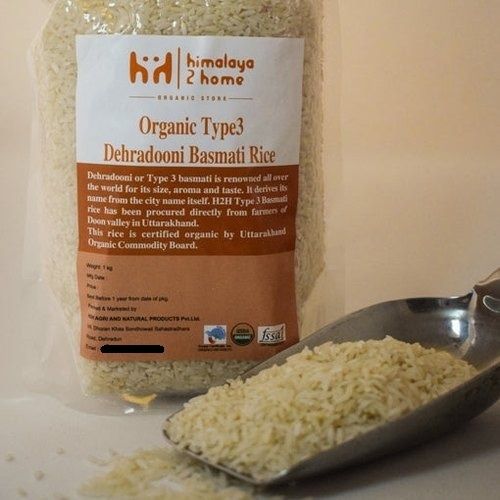 Organic Dehradooni Basmati Rice With High Nutritious Value And Rich Taste Broken (%): 5%