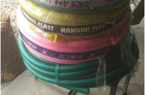 Pvc Suction Hose Pipe Ultra Light And Flexible Inner Diameter 1 Inch Length 6 Meter Application: Construction