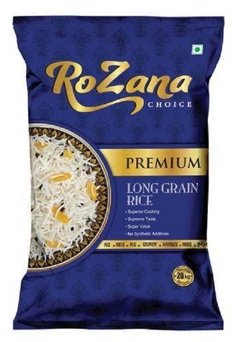 Rich in Carbohydrate Natural Taste White Rozana Choice Premium Long Grain Rice