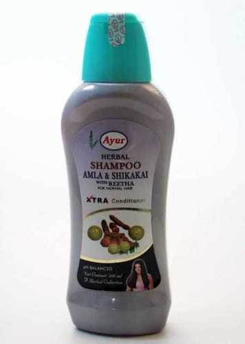 Smooth Cleanses Nourishes And Controls Frizz Ayur Herbal Amla And Shikakai Shampoo