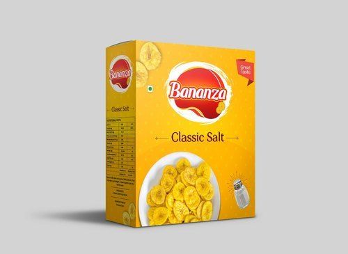 100% Healthy Nutrition Enriched Round Bananza Classic Salted Banana Chips