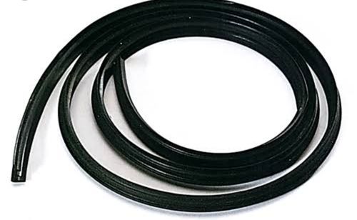 Black 2-6Mm Thick Window Glass Rubber Gasket For Industrial