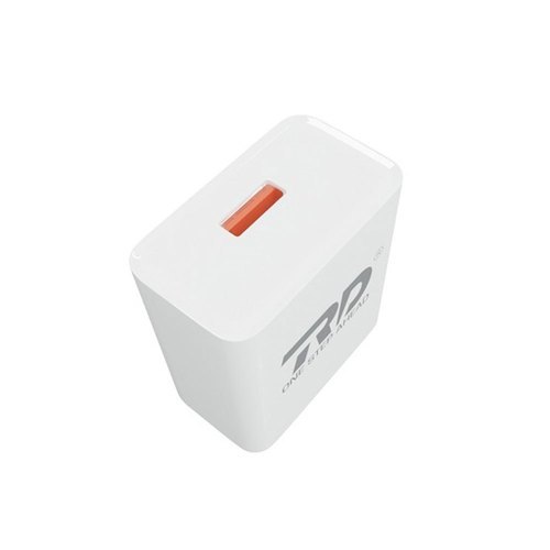 White 220 Volts Easy To Use And Light Weight Plastic Mobile Charger For Personal Fast Charge