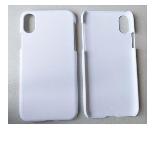 3D Sublimation Blank White Mobile Covers Durable Plastic - 4-6 Inch Screen Size, Easy Grip, Attractive Design for On-the-Go Convenience
