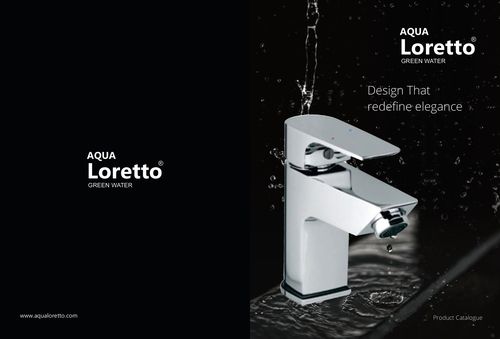 Designer Chrome Finish Bathroom Faucet