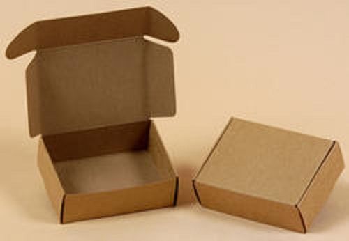 Offset Printing Eco Friendly Rectangular Plain Good Quality Paper Brown Box For Packaging