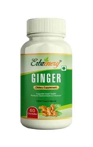 Herbal Erbzenerg Ginger Supplement 60 Capsules