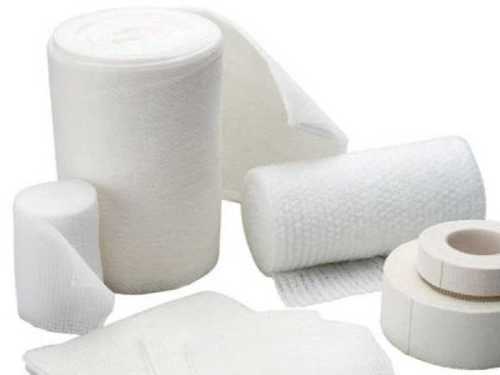 Medical Bandages For Major Injury Dressing, 4 Meter Length And White Color Application: Hospital